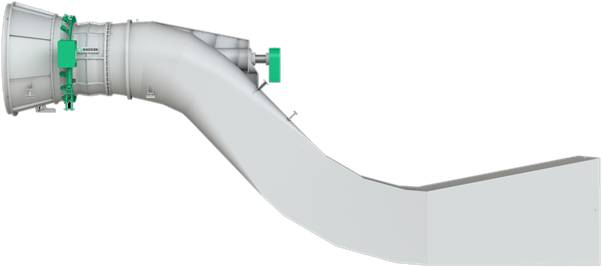 Hacker Kaplan S-Type Turbine, Side Elevation